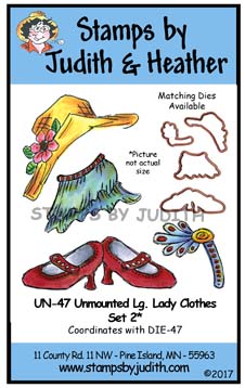 UN-47 Unmounted Lg. Lady Clothes Set 2